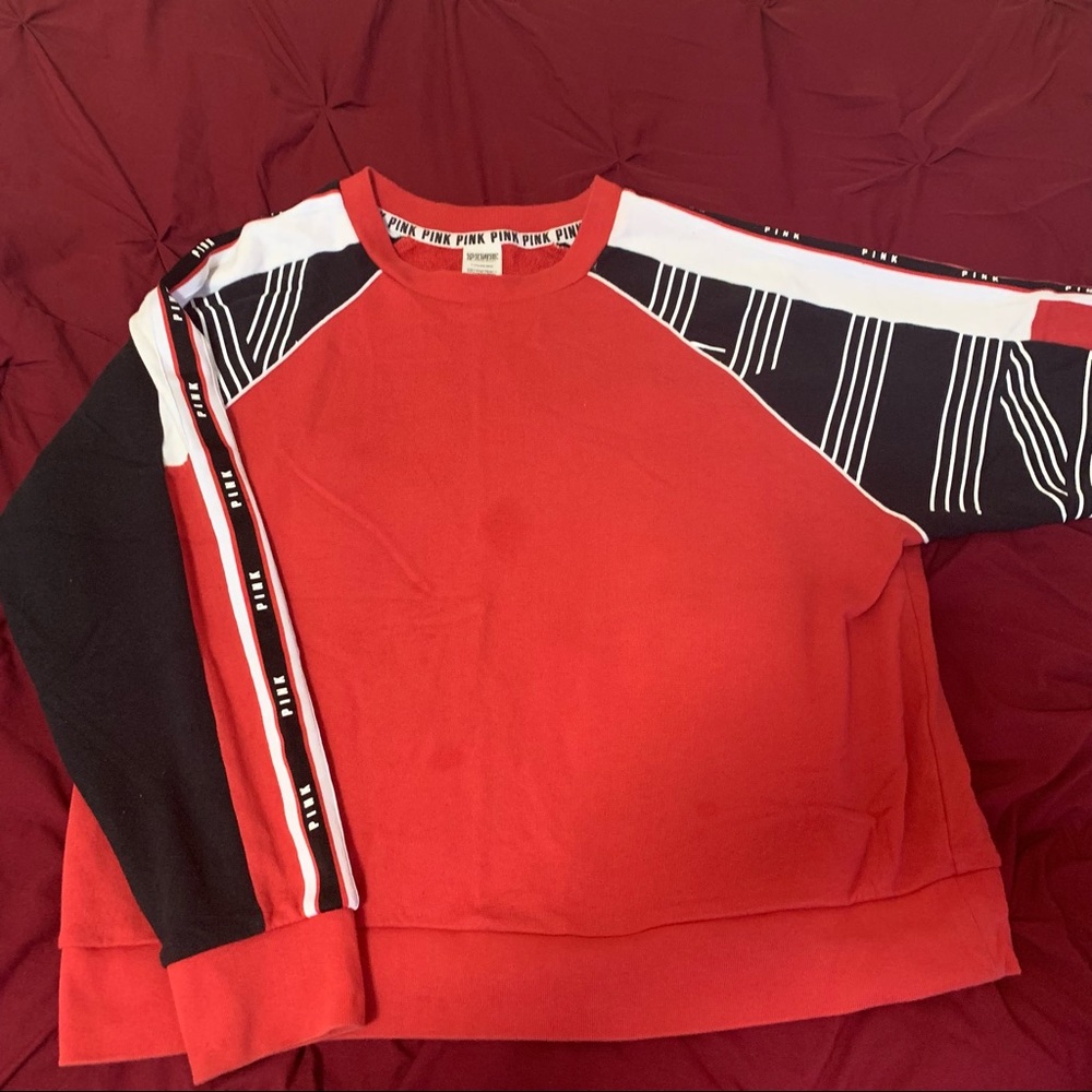 VS PINK Sweatshirt crew neck large